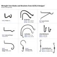 thumbnail image 5 of Achla SB-02 Downturned Hanger  10in., 5 of 5