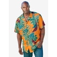 thumbnail image 4 of Men's Big & Tall Tropical Rayon Short-Sleeve Shirt, 4 of 6