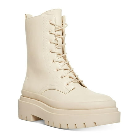 

Cool Planet by Steve Madden Womens Moss Faux Leather Round Toe Mid-Calf Boots