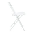 thumbnail image 3 of Resin Folding Chair with Molded Seat and Back White (4-pack), 3 of 15