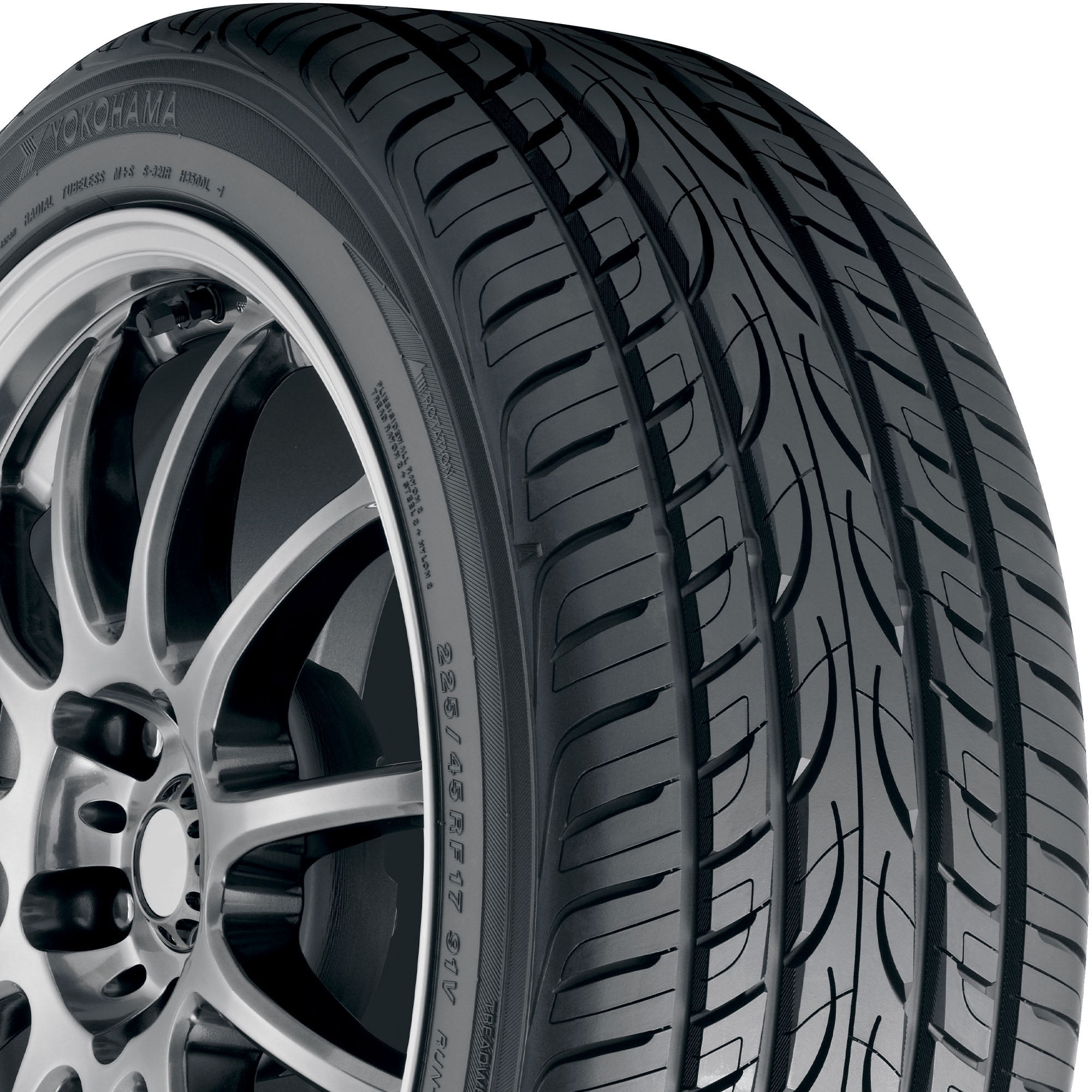 Yokohama Avid Envigor ZPS 225/55RF17 97V BW All Season Tire Yokohama Avid Envigor ZPS 225/55RF17 97V BW All Season Tire