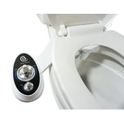 Boss Bidet Non-Electric, Bidet Attachment Black with Adjustable Water Pressure