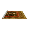 thumbnail image 2 of Ahgly Company Machine Washable Indoor Rectangle Persian Yellow Traditional Area Rugs, 3' x 5', 2 of 4