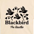 thumbnail image 2 of The Beatles - Blackbird Cropped Graphic T-Shirt, 2 of 5