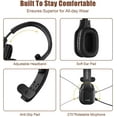 thumbnail image 3 of COMEXION On-Ear Bluetooth Headset with Noise Canceling, BH-M100, 3 of 7