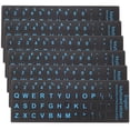 thumbnail image 1 of Miangastore 6pcs Keyboard Sticker Replacement Keyboard Language Sticker For Laptop Computer, 1 of 8