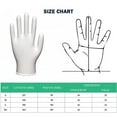 thumbnail image 3 of SOATUTO Disposable Gloves,Kitchen Gloves,All-Purpose Industrial Disposable Gloves Latex Free,Powder Free,For Food Handling,First Aid,Cleaning,Gardening,Crafting,100 Gloves Per Box(BLUZEN,Black-M), 3 of 7
