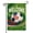 D, variant on XaaKee Small Garden Flags, Patriotic Sports American Field Text Garden Flag, Double-Sided High-Quality White Linen Yard Flag, Outdoor Patio Lawn Decoration, 12x18Inch