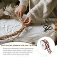 thumbnail image 2 of 10 Yards Ribbon for Gift Wrapping, 1pcs 50mm (2inch) Cow Print Ribbons for Crafts, Brown White, 2 of 6