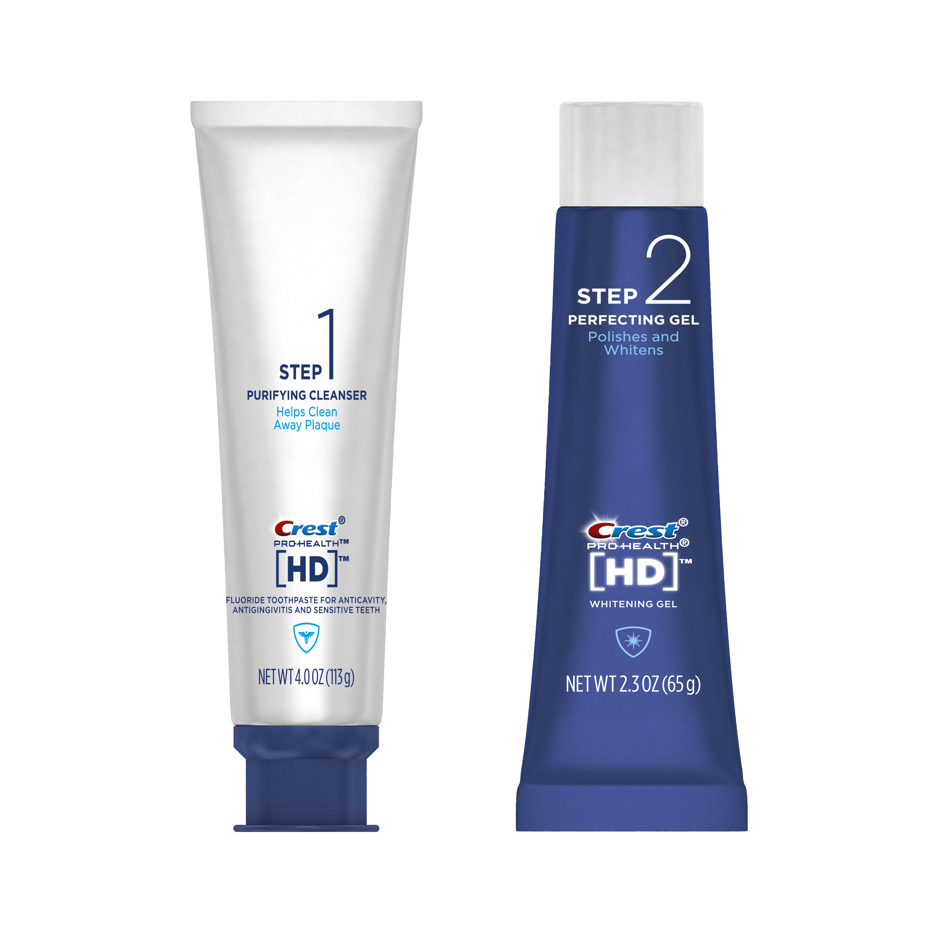 Crest HD Sensitive and Whitening Two-Step Toothpaste, 4.0 oz, 2.3 oz - image 3 of 8