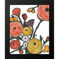 thumbnail image 2 of Warren, Annie 12x14 Black Modern Framed Museum Art Print Titled - Stretching Blooms II, 2 of 5