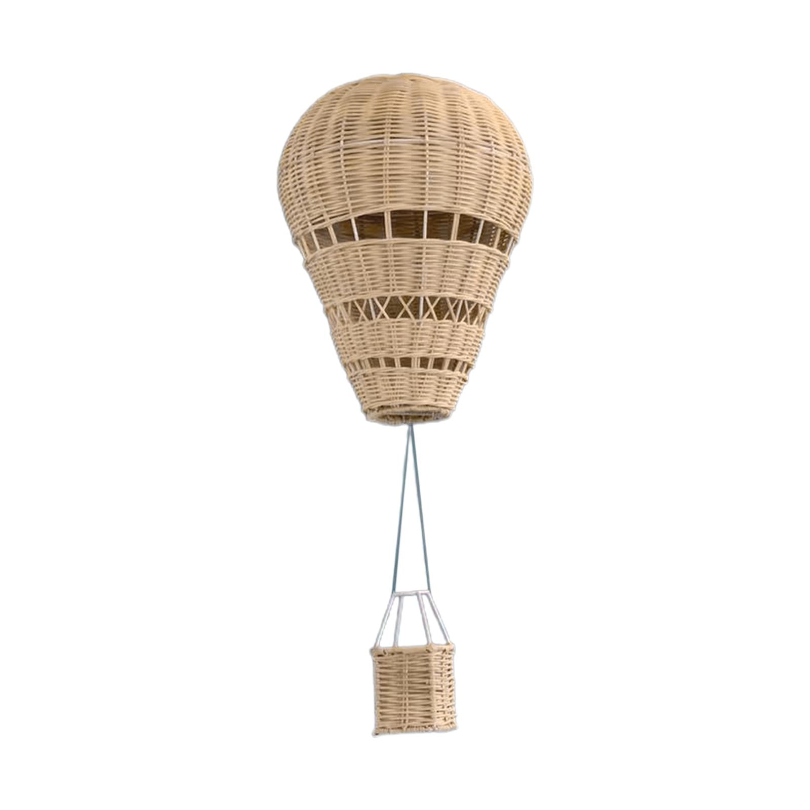 Rattan Hot Air Balloon Nursery Hanging