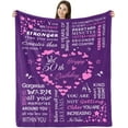 thumbnail image 1 of LHSHID 40th Birthday Gifts for Women Blanket 40th Birthday Gifts Ideas Birthday Gifts Throw Blanket Women 40th Birthday Gifts for Sister Wife Mom 40 Year Old Birthday Gift Ideas 40x50in, 1 of 6