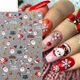 thumbnail image 5 of Calcomanías navideñas para decoración de uñas grabadas en 5D, 4 hojas, 5 of 9
