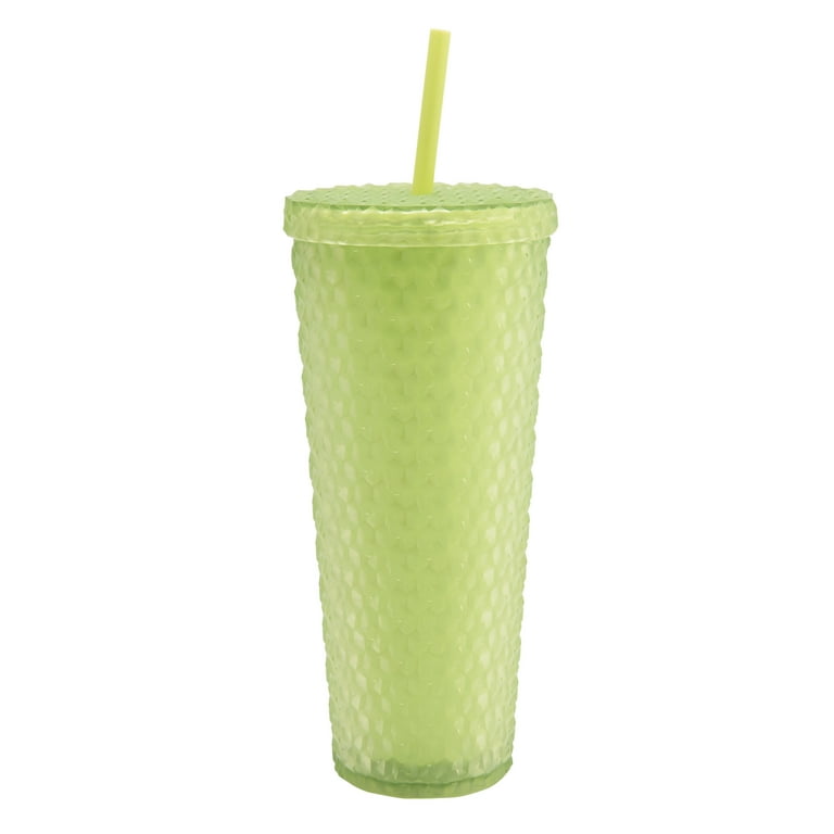 Kigai Plain Green Solid Color Tumbler with Lid and Straw, Insulated  Stainless Steel Tumbler Cup, Dou…See more Kigai Plain Green Solid Color  Tumbler