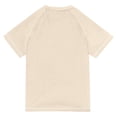 thumbnail image 6 of FORMRS Boys Rash Guard Short Sleeves Swim Shirt Quick Dry UPF 50+ Sun Protection, Sizes 3-12T, Beige Retro Leaves, 6 of 6