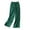 Green1, variant on ShomPort Cotton Linen Drawstring Wide Leg Pants for Women Summer Elastic High Waist Casual Trousers with Pockets