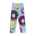 thumbnail image 5 of Xecao Donuts Men's Straight Lounge Pajama Pants: The Ultimate in Comfortable Sleepwear, 5 of 9