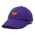 thumbnail image 5 of Dalix Baby Pumpkin Embroidered Cotton Baseball Cap Adjustable Dad Hat Womens in Purple, 5 of 5