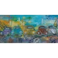 thumbnail image 2 of Mizo 24x14 White Modern Wood Framed Museum Art Print Titled - BEETLE LINE, 2 of 4
