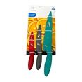 thumbnail image 5 of Mainstays 3 Piece Stainless Steel Color Knife Set with Ergonomic Handles, 5 of 6
