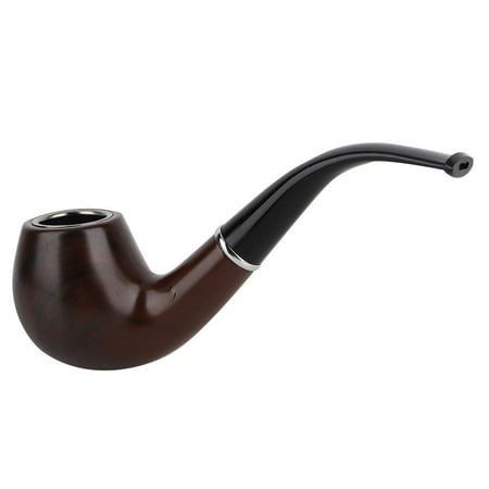 Wooden Tobacco Pipe Tips LAFGUR Classical Style Sepiolite Wooden Tobacco Pipe Portable Smoking Cigarette Pipe With Filter,Smoking Pipe,Cigarette Pipe ()