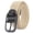 Beige, variant on Men's Loops Belt Braided Casual Autumn Chic Office Medium Braid Belt All Seasons Adjustable Belts Grey Small-Large
