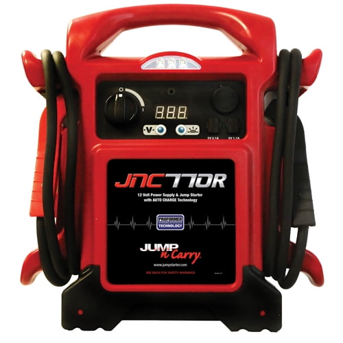 Clore Automotive JNC770R Jump-N-Carry Jump Starter 1700 Peak Amps PROFORMER