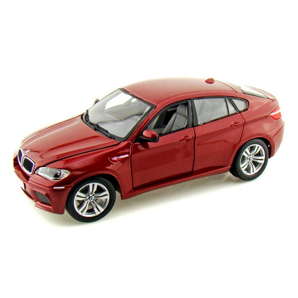 BMW X6 M, Red Bburago 12081 1/18 scale Diecast Model Toy Car