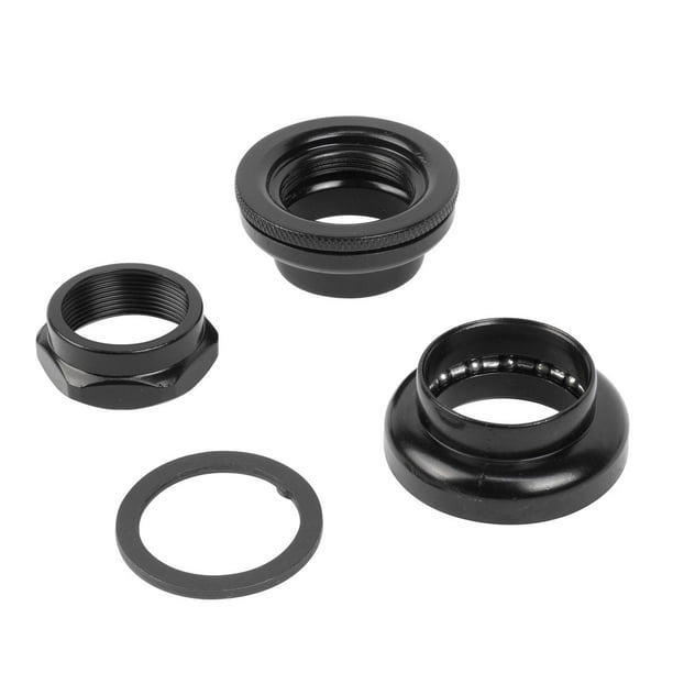 Tazas de direccion para bicicleta con balero negro 22.2 impermiable ST-A1-B (8pz) negro