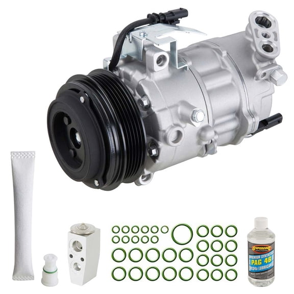 AC Compressor & A/C Repair Kit For Cadillac ATS CTS & Chevy Camaro 4-Cylinder - BuyAutoParts