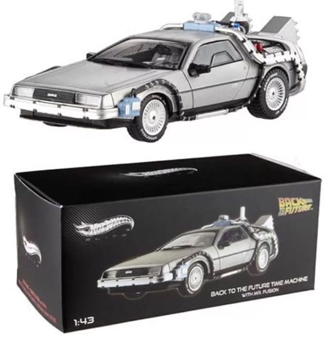 back to the future hot wheels walmart