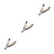 thumbnail image 4 of Vogacara Nail Art Nipper Acero inoxidable Uña de los pies Uña Pedicura Salón portátil Bolsillo Pie Nariz doblada Alicates Tijeras Type1 NO1, 4 of 6