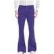 thumbnail image 1 of Pantalones largos para hombre, estilo casual, con bolsillos, cremallera y botones, estilo vintage, de poliéster., 1 of 5