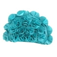 thumbnail image 4 of Gorros de natación, gorro de natación, cómodos, elásticos, modernos y reutilizables. Azul, 4 of 9