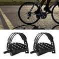 1 Pair Exercise Bike Pedals with Straps Bike Indoor Stationary Platform