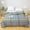 F, variant on Four-Piece Bed Sheet Set,60x40 Inch & Plaid Reversible Summer Quilt | Soft Microfiber All Season Bedding | Lightweight Conditioning Blanket For Hot Sleepers & Single Beds