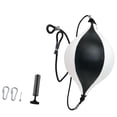 thumbnail image 3 of Pelota de boxeo Pelota de de boxeo Bolsa de velocidad para velocidad de reacción De suelo a techo Negro, 3 of 8
