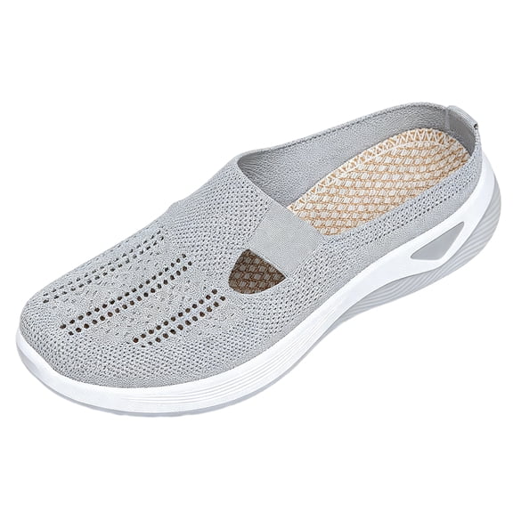 Orthopedic Shoes for Women, Women Wide Width Breathable Walking Comfortable Slip On Sneakers 38