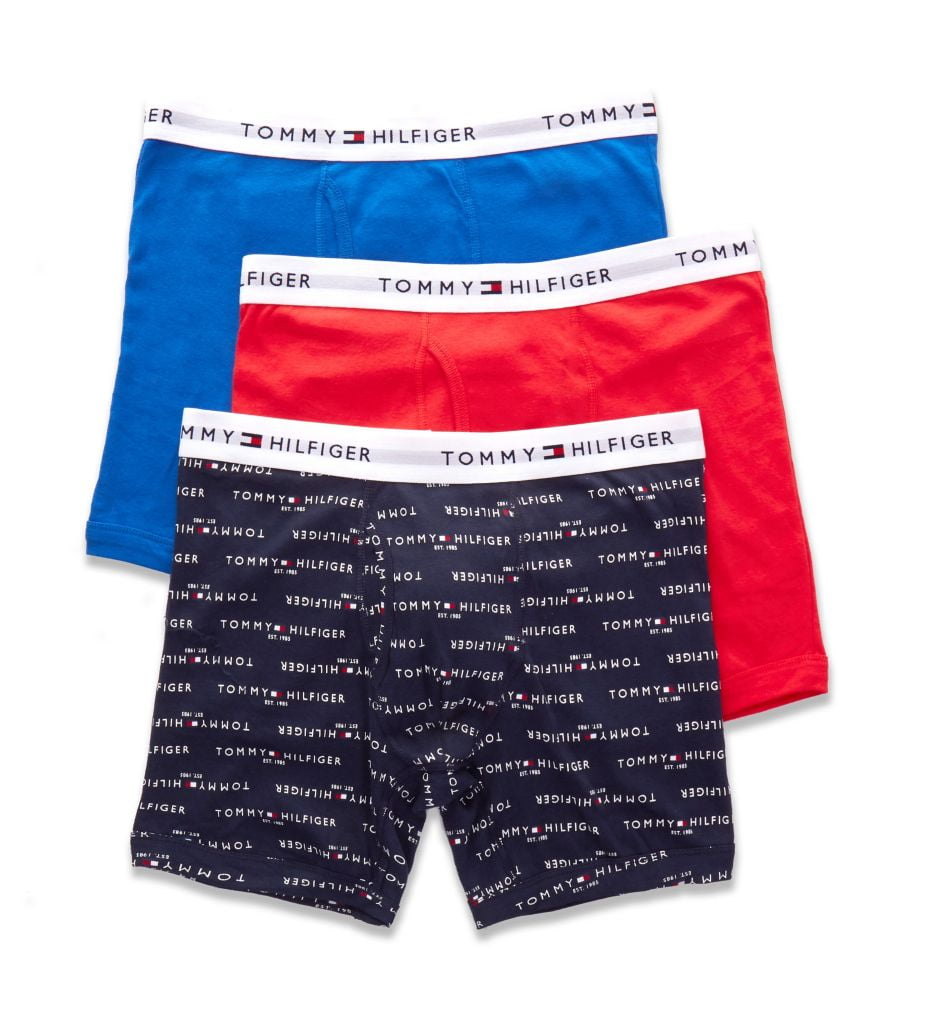 Tommy Hilfiger Men's Tommy Hilfiger 09TE015 Printed Boxer Briefs 3