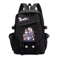 thumbnail image 1 of Mochila Sanmu Totoro, de piel sintética, estilo moderno, tamaño pequeño, 1 of 1