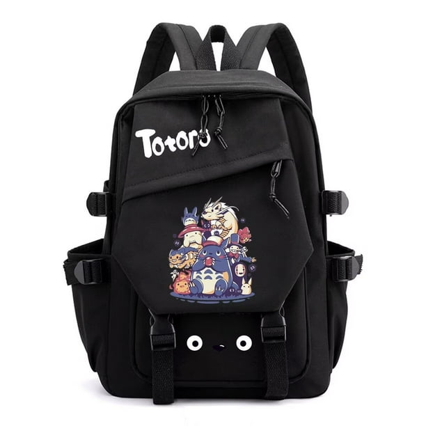Mochila Sanmu Totoro, de piel sintética, estilo moderno, tamaño pequeño