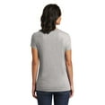 thumbnail image 2 of District Adult Female Women Electric Heather T-Shirt Lt Hthr Grey Large, 2 of 4