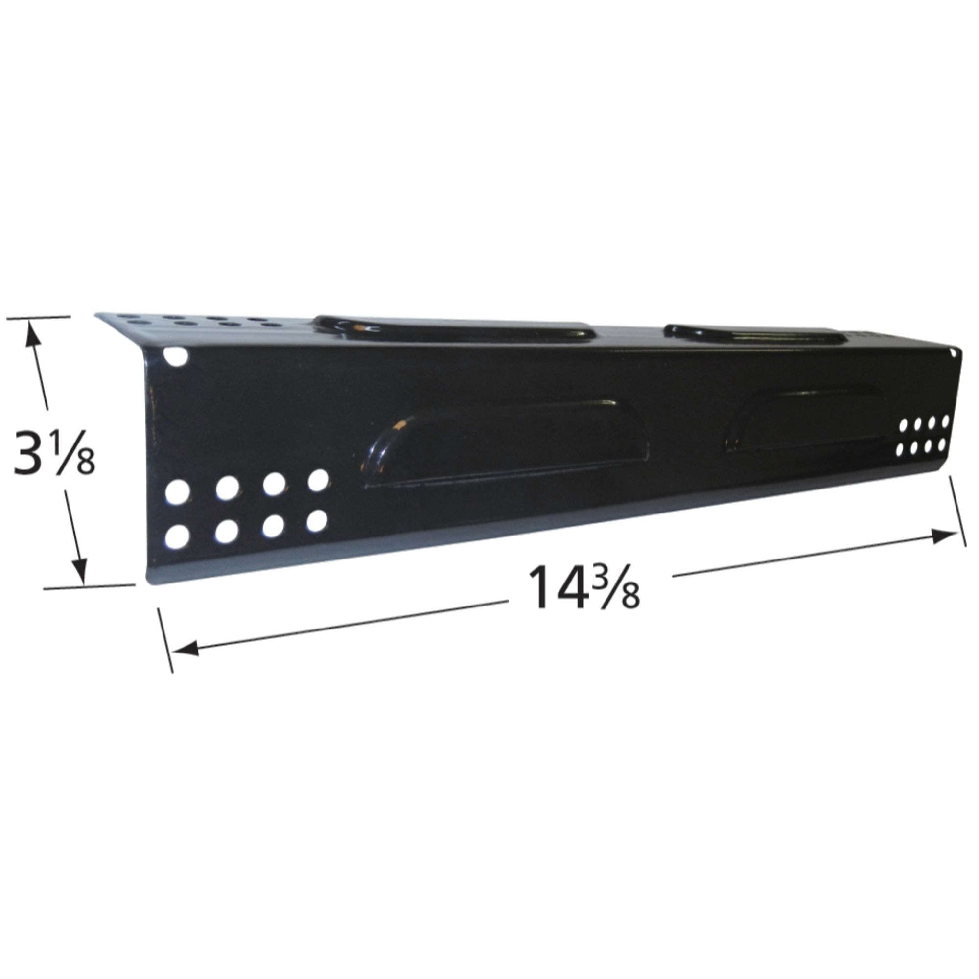 Porcelain Steel Heat Plate Replacement for Gas Grill Backyard Grill BY14-101-00 - image 2 of 2