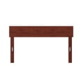thumbnail image 3 of AFI Boston Solid Wood Full Size Contemporary Headboard in Walnut, 3 of 5