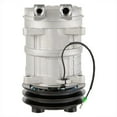 thumbnail image 3 of AC Compressor & 135mm Double V-Belt A/C Clutch Replaces Diesel Kiki TM-15 488-45021 12v Tama Seltec Zexel Valeo - BuyAutoParts, 3 of 8