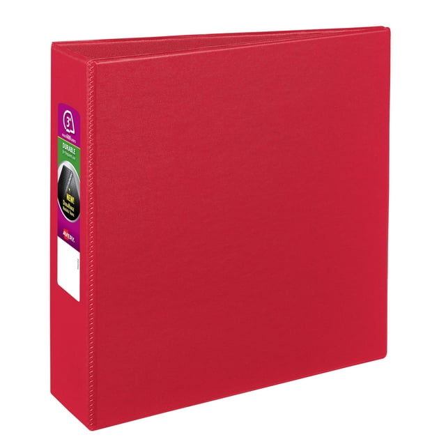 Binder Avery Durable 3 Anneaux 3 Anneaux Inclinés 1 Rouge 27204