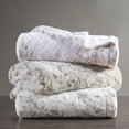 thumbnail image 5 of Oversized Faux Fur Throw for Women & Men, Soft Blanket for Home, Oeko-Tex Certified, 60" x 70", Light Grey, 5 of 7