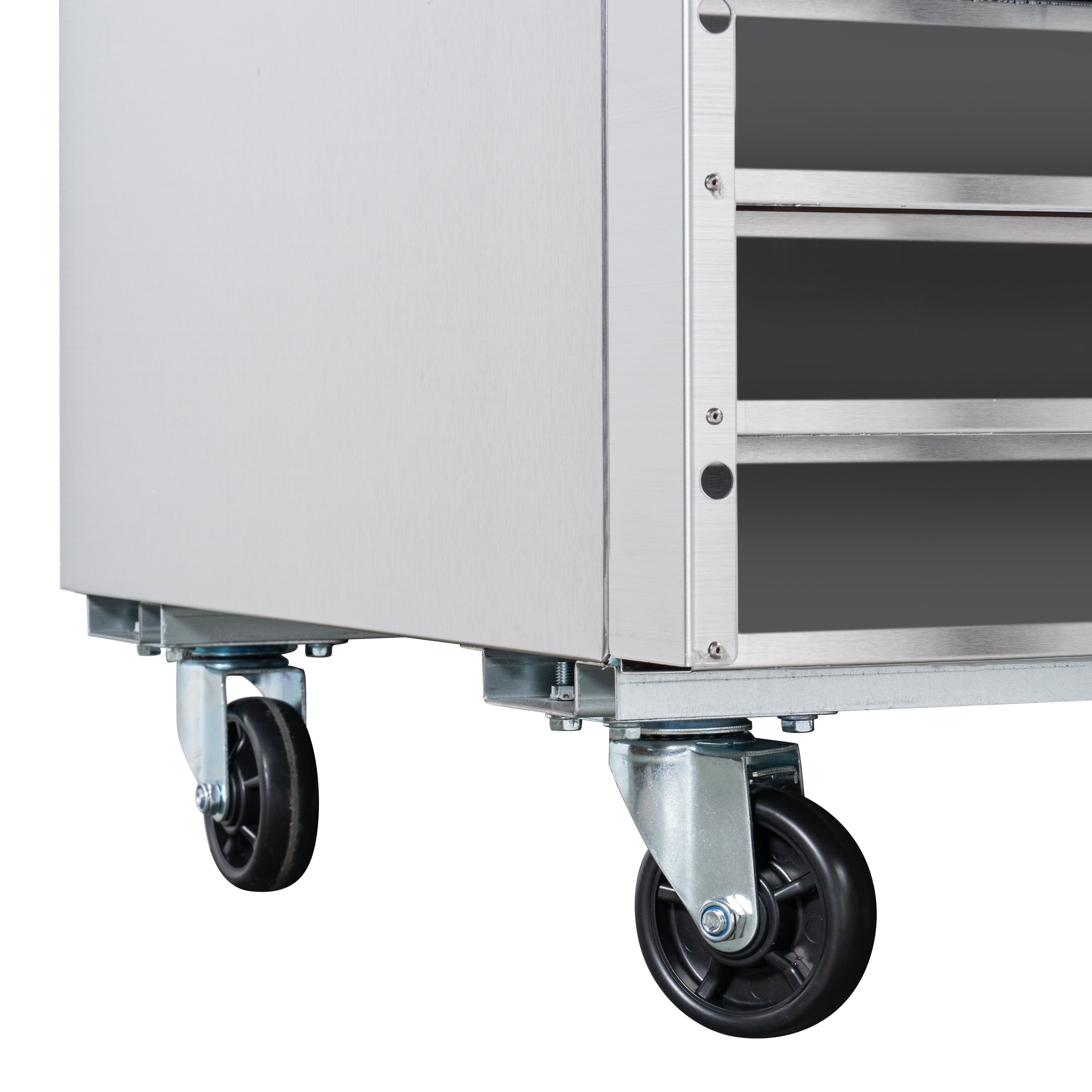 KoolMore 54 in Two Door Stainless Steel Commercial Reach-in Refrigerator Cooler - 47 Cu. ft. RIR-2D-SS