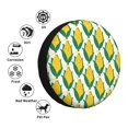 thumbnail image 4 of Goofa Corn Cob Pattern Universal Tire Cover for Jeep, SUV, Truck, and Trailer – Waterproof, UV-Resistant,Easy to Install, Fits 14"-17" Tires-15 inch, 4 of 6